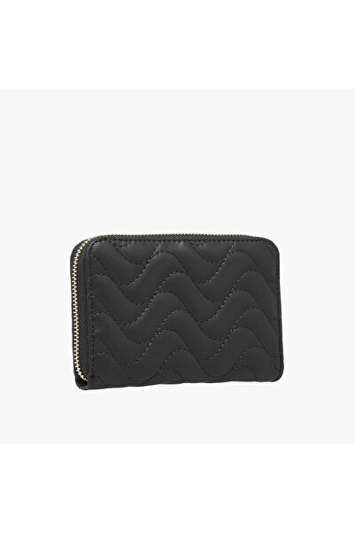 Guess Melisandra Quilted Wallet with Zip Closure