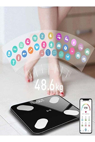 Generic Smart Body Fat Composition Scale - BMI Analyzer & Bluetooth Weighing Scale