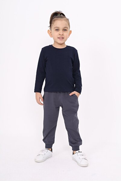 Toontoy Unisex dečija majica sa dugim rukavima i printom, okrugli izrez