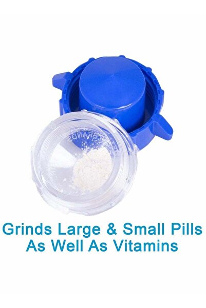 Generic Pills Crushers, Professional and Domestic Pills Pulverizer, with Built-in Pillbox, for Elder