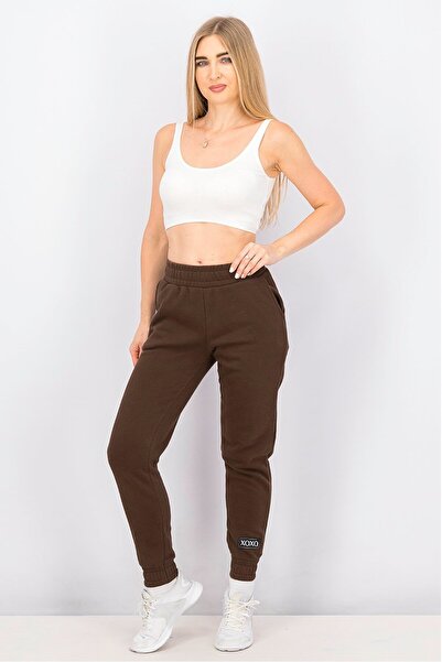 XOXO Women Regular Fit Jogger Pants, Brown