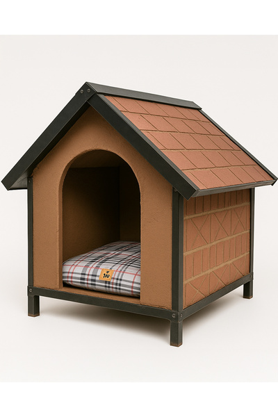 KAŞARCIZADE Hafif Beton Köpek Kulübesi Büyük Irk - Large – Koku Yapmaz, Paraz...