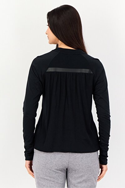 Nike Women Sportswear Fit Long Sleeve Outdoor Top, Black