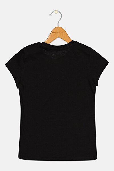 Puma Kids Girl Sportswear Fit Short Sleeve Outdoor T-shirt, Black