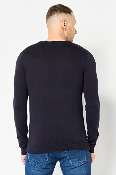 Lacoste Men Crew Neck Allover Print Sweater, Multicolor