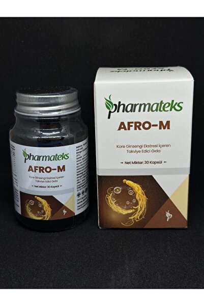 Pharmateks -Afro-M Kore Ginsengi Ekstresi İçeren Takviye Edici Gıda