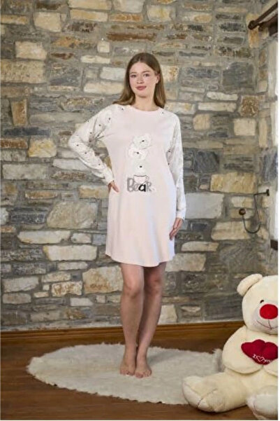 Aqua 26236 Ursuleț cu mânecă lungă cu imprimeu Noapte