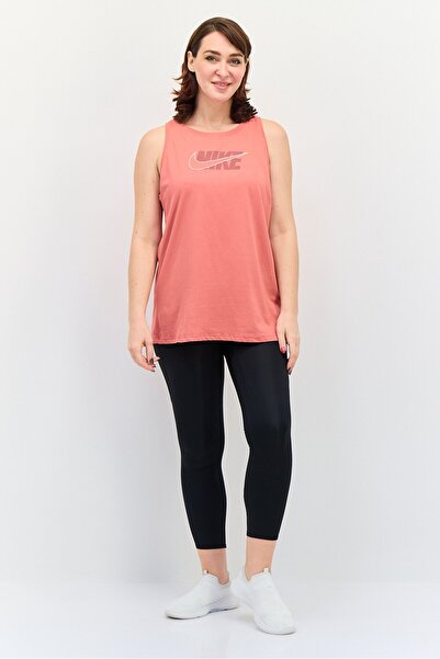 Nike Women Dri Fit Sleeveless Training Tank Top, Pale Red