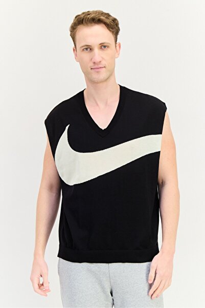 Nike Men Sportswear Fit Sleeveless Outdoor Vest, Black