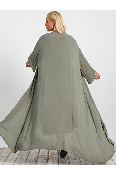 FridayIn Celebrity style Square collar Solid color Splicing Regular sleeve Plus Size Suits