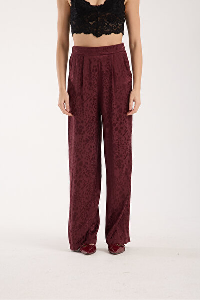 DeChival Women's Baggy Pants - Loose Pants with Pockets and Front Folding