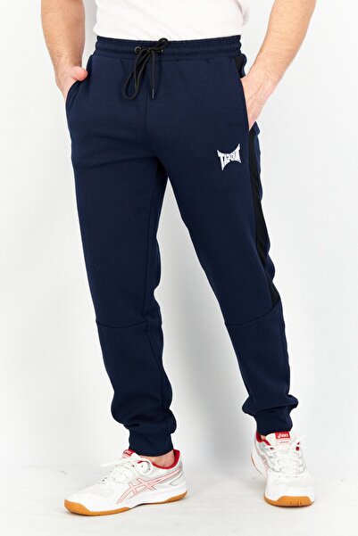 Tapout Men Sportswear Fit Drawstring Brand Logo Training Jogger Pant, Navy Blue