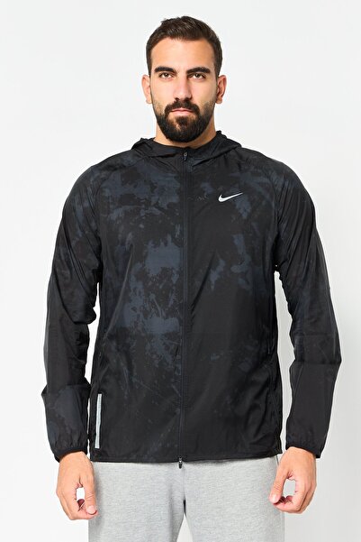 Nike Men Sportswear Fit Long Sleeve Training Jacket, Black