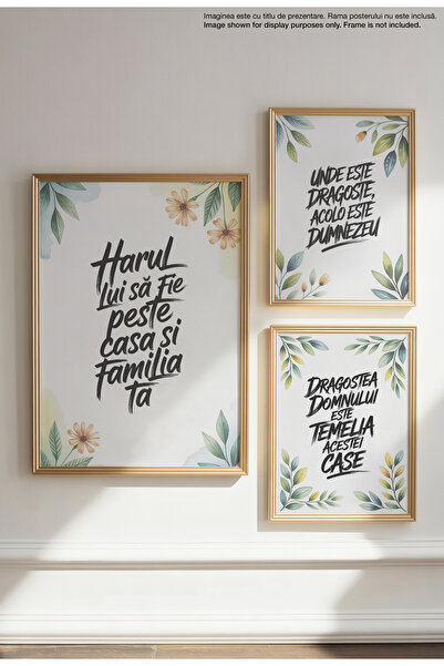 21mxm Harul Lui - Unframed Romanian Religious Canvas Poster - Digital Print