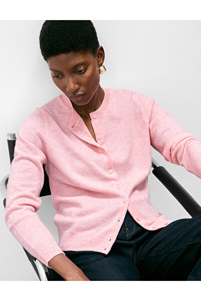 Marks & Spencer Kaşmir Yuvarlak Yaka Rahat Kesim Hırka