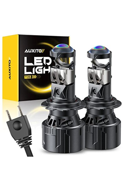 AUXITO H7 LED set 90W, 6500K, Canbus, Turbo Lens