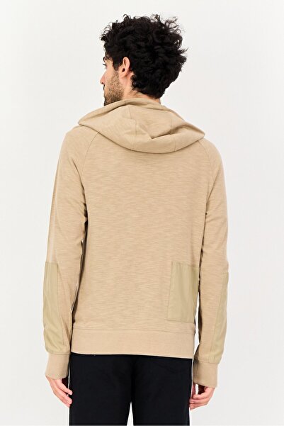 Nike Men Sportswear Fit Long Sleeve Outdoor Hoodies, Tan