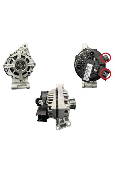 VALEO 446521-105A 3KULAK YANDAN SOKETLİ ALTERNATÖR ŞARJ DİNAMOSU FORD FOCUS 1...
