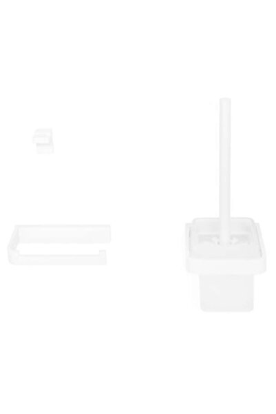 Maison Mex Set accesorii baie, BLAINE, alb mat