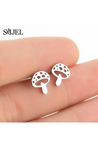 Choice Rose Gold Color 431 Small Stainless Steel Earings Fashion Jewelry Bohemian Flower Stud Earrings Plan