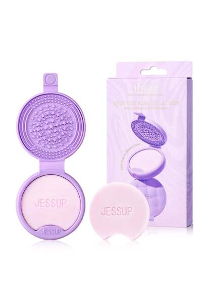 Jessup منظف إسفنجة وفرشاة المكياج A013