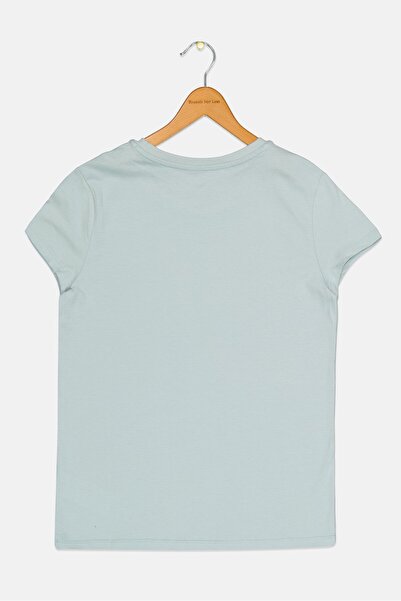 Puma Kids Girl Sportswear Fit Short Sleeve Outdoor T-Shirt, Sage Green