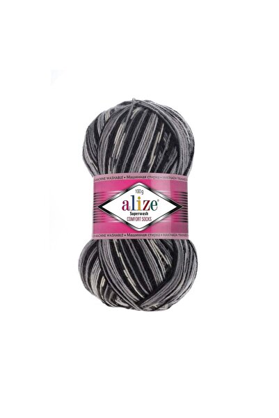 Alize SUPERWASH COMFORT Socks 100gr 420mt El Örgü Ipliği