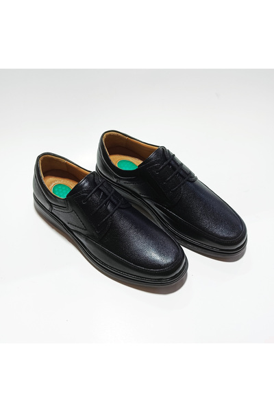 SELEF Comfort Erkek Hakiki Deri Ortopedik Ayakkabı Günlük Klasik Baba Ayakkabısı