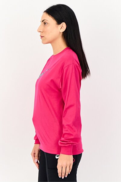 Nike Women Sportswear Fit Long Sleeve Outdoor T-Shirt, Pink
