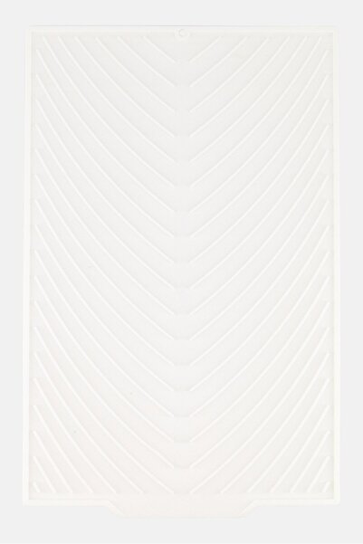 Social Clean Silicone Draining Mat, White
