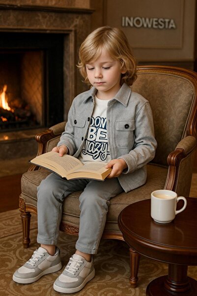 inowesta Boy's 3-Piece Casual and Special Combination Set (Please Choose One Size Larger)