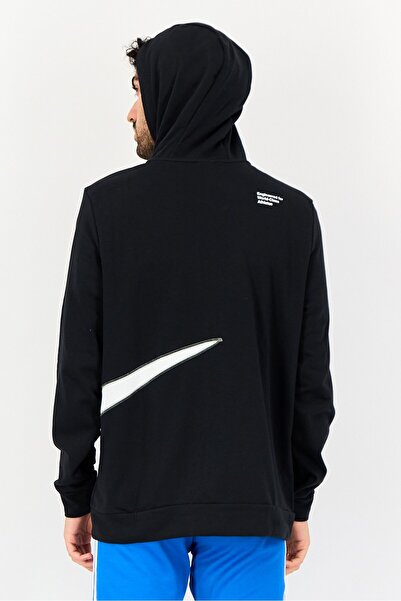 Nike Men Dri Fit Long Sleeve Training Hoodie, Black