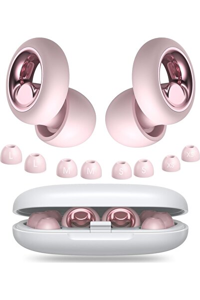genernic Vosaf Ear Plugs for Sleeping Noise Reduction Reusable - Pink