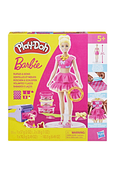 Play Doh Set plastilina Ruffles and Bows, 3 recipiente, Multicolor