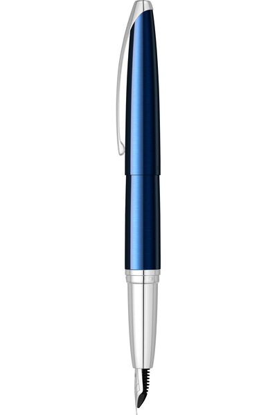 Cross ATX Translucent Blue Lacquer CT Metallic pen, blue