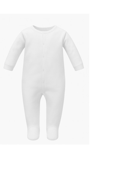 Bubu-Still Children's jumpsuit, colored, with snaps, 1-3 months