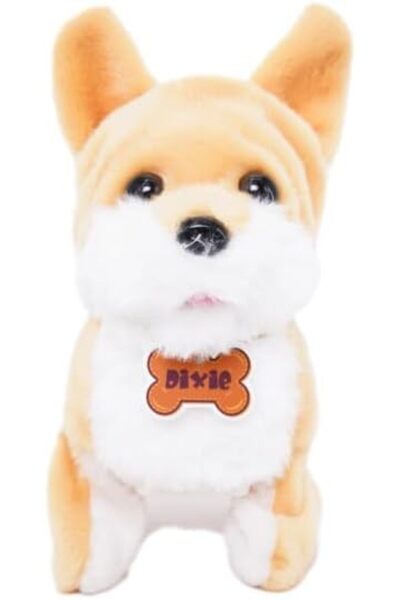 Generic Dixie Flipping Fur Puppy Plush Doll (Bajz At Play)