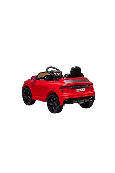 FONIX Electric Audi RS Q8 Ride-On Car for Kids - Comando Kids, Remote Control, -Leather Seat, Red