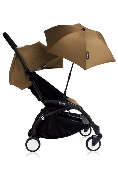 Babyzen YOYO Parasol, UPF 50+ Sun Protection, Toffee - BZ10214-12 (Compatible with YOYO Strollers)
