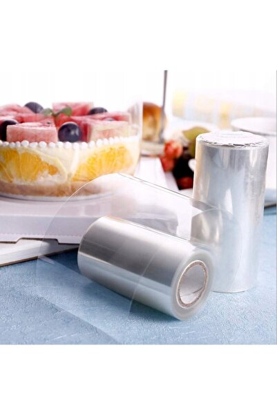 FORHOUSE DECORTREND Cake Collar Film 12 cm x 10 m Transparent