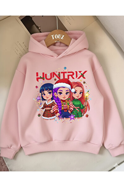 Touz Moda Christmas Young Kpop Demon Hunters 3-Thread Thick Sweet Hoodie