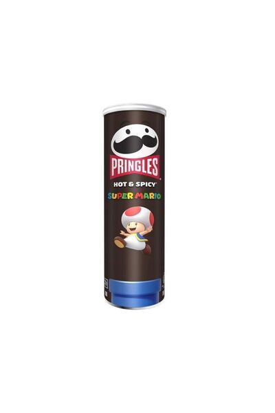 Pringles Hot & Spicy Super Mario Edition 175g – Acılı Özel Seri Cips