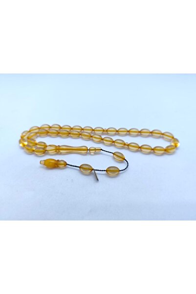 İskeçe Exclusive Furkan Gül Masterpiece 0.6 Transparent Delim Double Layer Polished Fire-I Amber Certified 8765