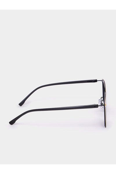 Styli Square Frame Sunglasses with Nose Pad