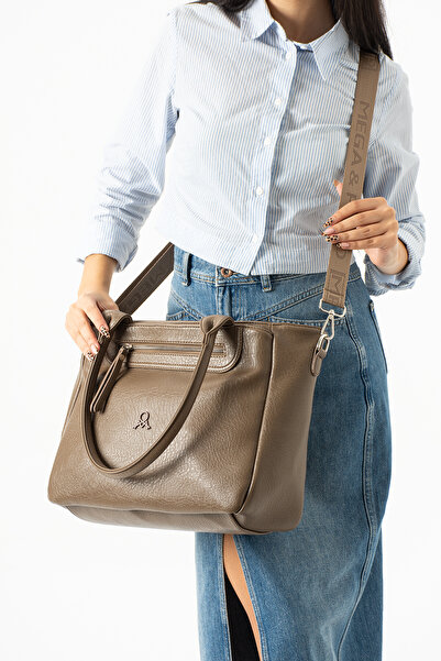 KIRASE Mega Water Resistant Quality Adjustable Strap Multi-Compartment Women's Handbag and Shoulder Bag Boy28-En35