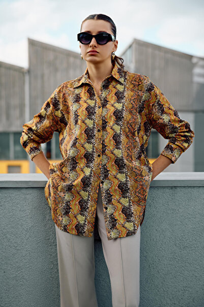 Touché Privé Patterned Poplin Shirt