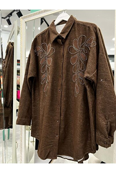 MRM MERAM BUTİK Dna Woven Shirt - Bitter Brown - 1