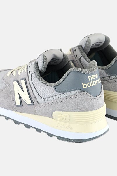 New Balance Kids Boy U574GBG Classics Lace Up Outdoor Shoes, Light Grey