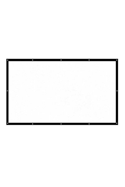 Generic 150-Inch Foldable Projector HD Screen H150 White