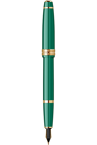 Cross Bailey Light Glossy Resin Green GT Pen, glossy ABS body, green